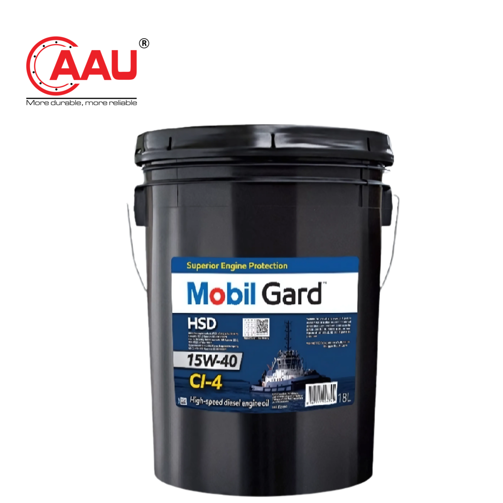Nhớt Mobilgard HSD 15W40-CI4 (18L/xô) Mobil
