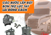 Các bước lắp đặt bơm trợ lực tay lái đúng cách Các bước lắp đặt bơm trợ lực tay lái đúng cách