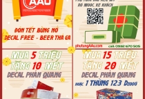 ĐÓN TẾT BÙNG NỔ - DECAL FREE, BEER THẢ GA ĐÓN TẾT BÙNG NỔ - DECAL FREE, BEER THẢ GA