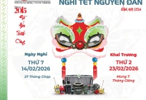 Thông Báo Lịch Nghỉ Tết Bính Ngọ 2026 & Lời Tri Ân Gửi Đến Quý Đối Tác - Phụ Tùng Á Âu