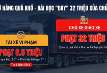Giao xe cho tài xế nhưng chủ xe bị phạt 32 triệu: Bài học đắt giá cho doanh nghiệp vận tải