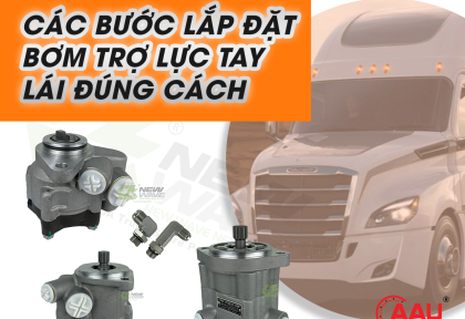 Các bước lắp đặt bơm trợ lực tay lái đúng cách