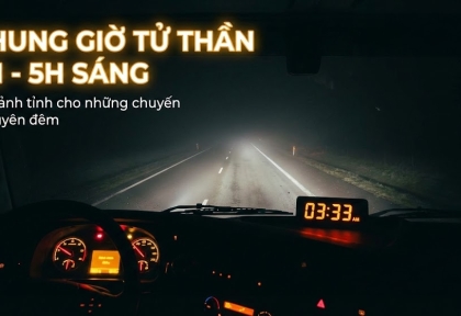 Khung Giờ "Tử Thần" 3h - 5h Sáng & Lời Cảnh Tỉnh Cho Người Lái Xe Xuyên Đêm