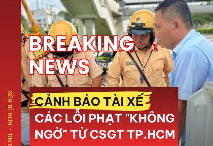 CSGT TP.HCM Phạt Nhiều Tài Xế Xe Khách, Container Vì Lỗi "Không Ngờ" Này!