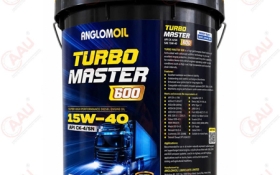 Nhớt động cơ Turbomaster 600 15W40 SAE API CK-4/SN (18L/xô) Anglomoil