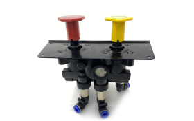 801631-Tay nhấn lóc kê đầu dài FREIGHTLINER New Wave (có co nối)