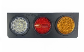 Đèn sau bộ 3 bóng NW5054 12V 001766 New Wave