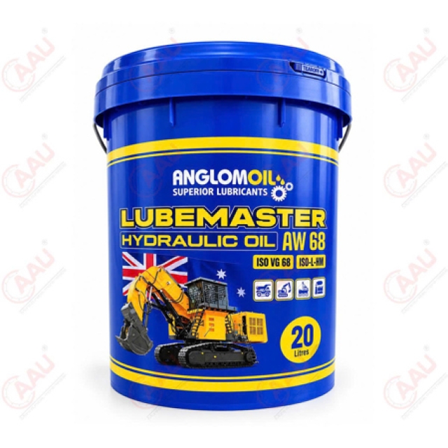 Lubemaster Hydraulic 68 ISO VG ISO-L-HM (AW) (20L) Anglomoil