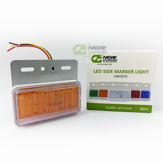 Đèn hông có bát vàng 12V NW3070-Y12V New Wave