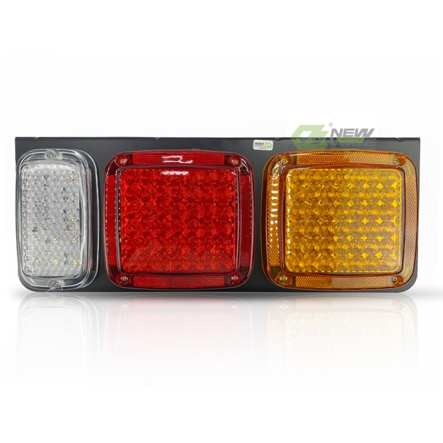 Đèn sau bộ 3 bóng NW5008-12V (bên tài) New Wave