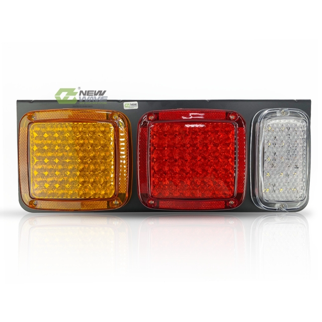 Đèn sau bộ 3 bóng NW5008-24V (bên tài) New Wave