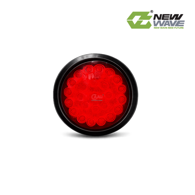 Đèn sau đỏ tròn lớn 24V 510024V New Wave