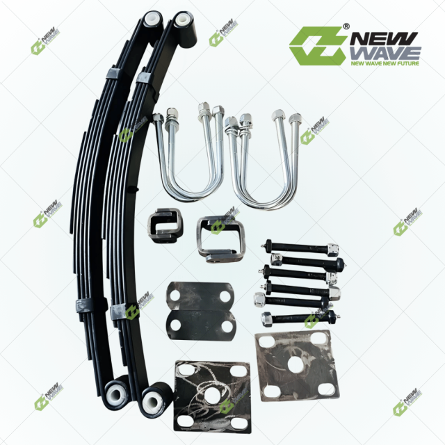 Giàn treo nhẹ 1 trục (nhíp 6 lá 680*60*7mm) 001805 New Wave